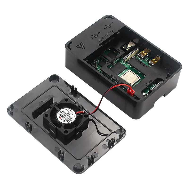 Оригинальный комплект Raspberry Pi 4 Model B + чехол из АБС пластика SD карта 32 64 ГБ адаптер