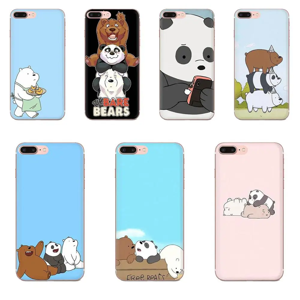 

We Bare Bears For LG G2 G3 G4 G5 G6 G7 K4 K7 K8 K10 K12 K40 Mini Plus Stylus ThinQ 2016 2017 2018 Soft Silica