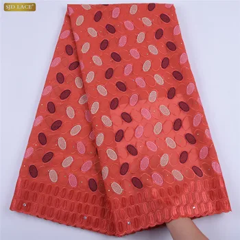 

High Quality Lady Dress Lace Fabrics African Swiss Swiss Cotton Lace With Stones Swiss Voile Lace In Switzerland A1688