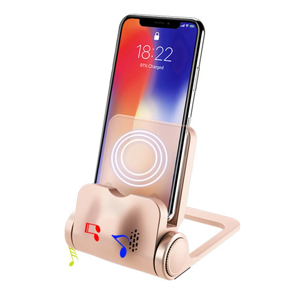QI Быстрый автомобильный беспроводной Магнитный телефон Usb type-C настольное зарядное устройство для Iphone samsung Xiaomi Индукционная зарядка доска-планшет станция
