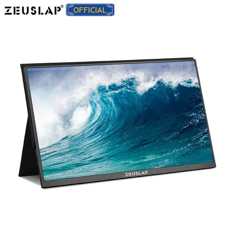 ZEUSLAP 15,6 дюйма USB C HDMI 1920*1080P PD HDR монитор с разъемом для наушников металлический ультратонкий портативный игровой монитор с экраном ZEUSLAP 15,6 дюйма USB C HDMI 1920*1080P PD HDR монитор с разъемом для наушников металлический ультратонкий портативный игровой монитор с экраном