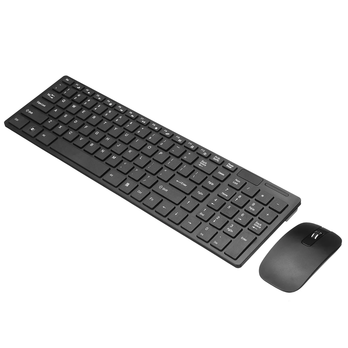 Ультра тонкий 2,4G оптическая беспроводная клавиатура и мышь комбо для Android/Win/PC/MAC