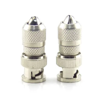 

1Pc BNC Connector Male adapter Coax cable for CCTV Camera Security System Surveillance System BNC Connector Adapter J17