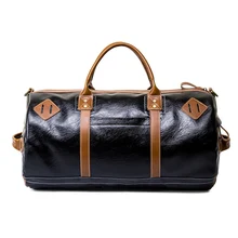 Спортивная сумка из искусственной кожи в стиле пэчворк для женщин и мужчин, сумки на плечо для фитнеса и тренировок, сумка для путешествий, сумка для хранения багажа, спортивная сумка