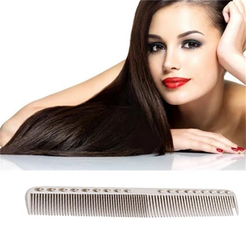 

Thin Coarse Hairbrush Hair Brush Comb Stainless Steel Professional Anti-Static Hair Comb Home Use Salon Hairdressing Comb