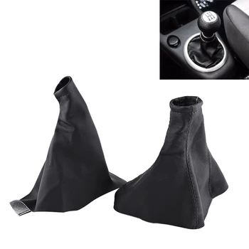 

Car Gear Shift Knob Stick Gaiter Boot Cover Handbrake Dust Cover Collar For Vauxhall Opel 2001-2006 Corsa B 1993-2000 Auto Parts