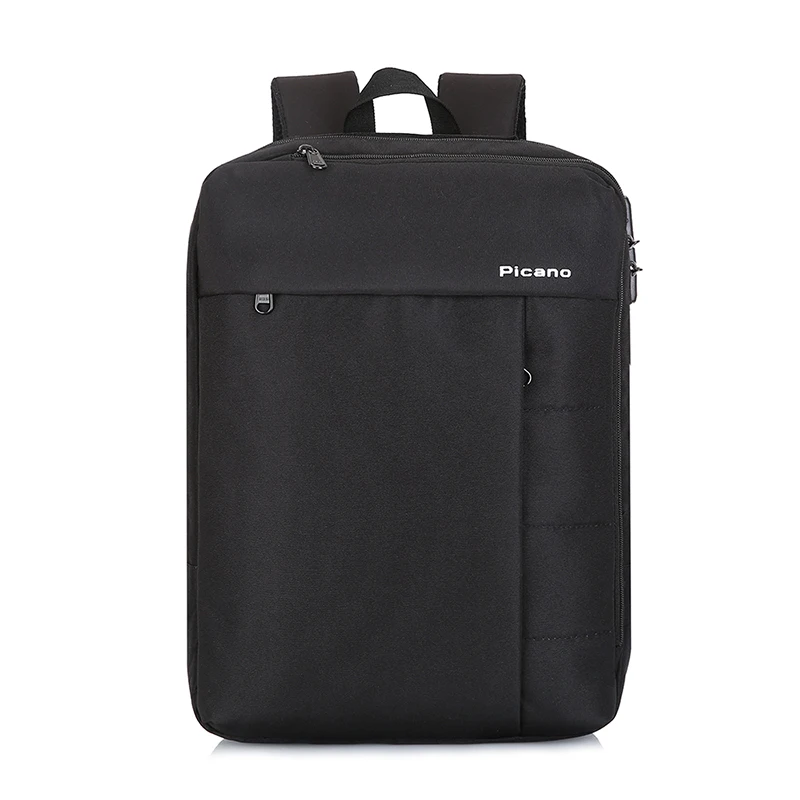 Black KUBUG 15,6 дюймов ноутбук большой емкости бизнес рюкзак USB кодовый замок школьная сумка Мужская и Женская водонепроницаемая сумка - Цвет: Black