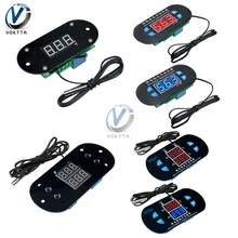 Blue DC12V Digital Thermometer Temp+5m meter Probe 50~110℃ Temperature Detector