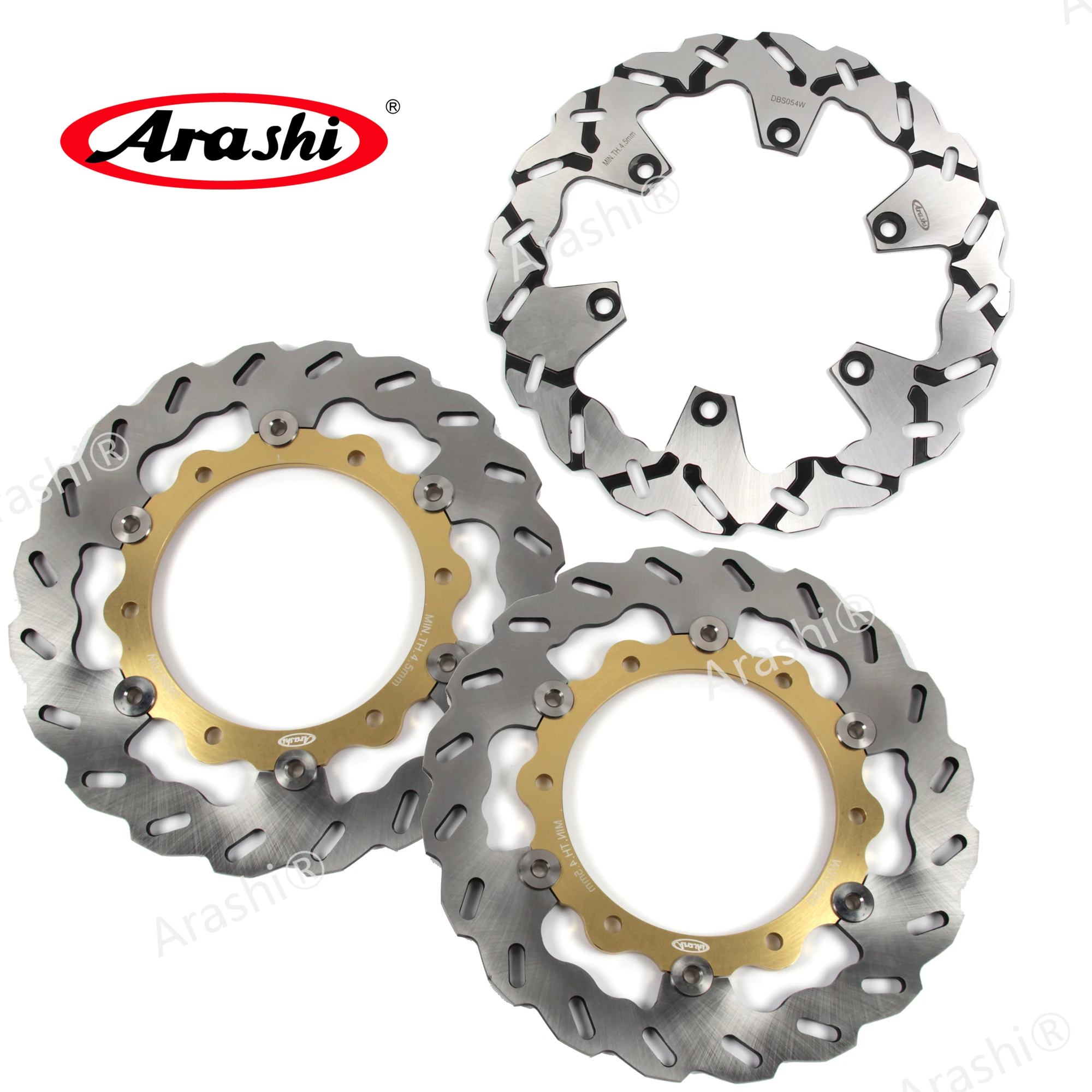 Arashi 1 комплект для YAMAHA XP/ABS 500 2008 2009 2010 2011 CNC полностью плавающие передние и задние