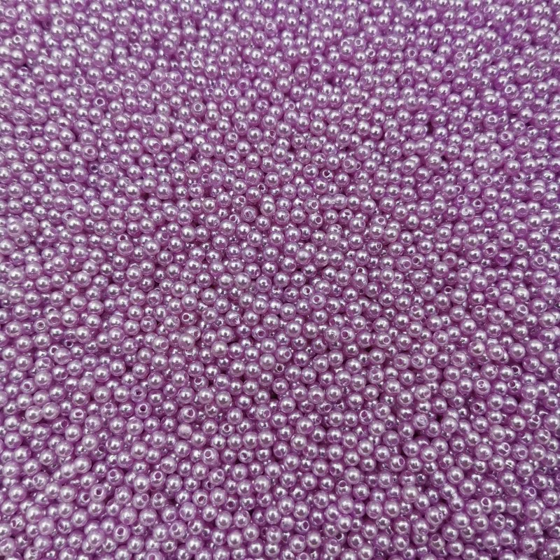 purple Выберите размер 4 мм 500 шт ABS имитация жемчуга бусины много цветов для вас подходит DIY Изготовление браслетов - Цвет: purple