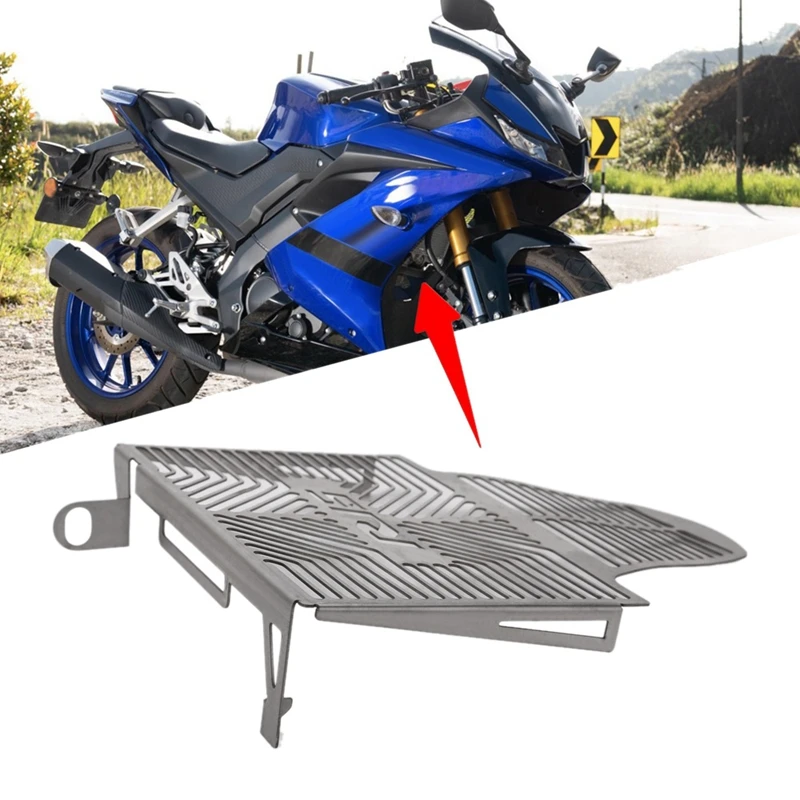 Мотоциклетная решетка радиатора защита резервуара для воды для YAMAHA YZF R15 V3 V3.0 VVA