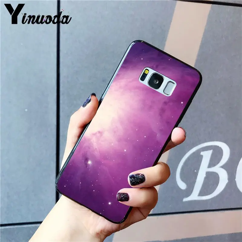 Yinuoda space для galaxy universe Star Dark чехол для телефона чехол для samsung galaxy S9 S10 Plus S10E S6 S7 S8 S9 S9Plus S5 M10