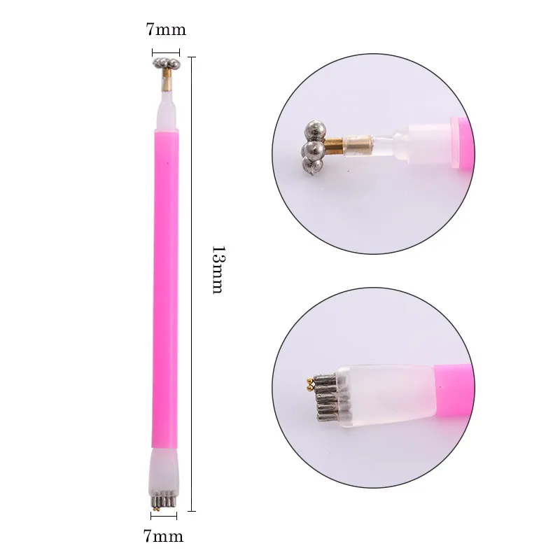 Strone Magnet Pen Ellwings сильная Магнитная Наклейка для ногтей набор кошачий глаз эффект магнит для УФ-живописи лак для ногтей инструменты для ручек - Цвет: Strone Magnet Pen