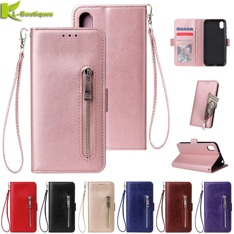 Huawei Y5 кожаный чехол для huawei Y5 чехол для Fundas huawei Honor 8 S 8 S чехол Etui кошелек на молнии чехол для телефона s