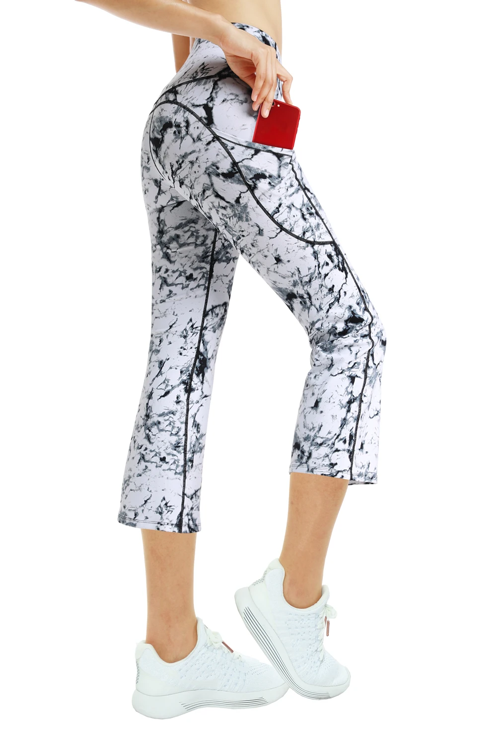 wide leg capri yoga pants