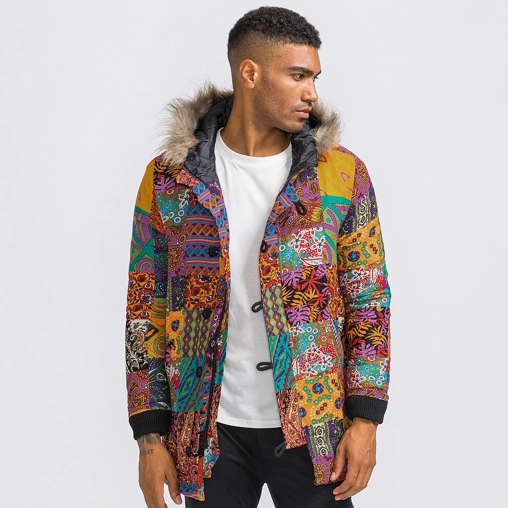 casaco etnico masculino