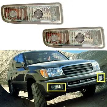 

2pcs Car-styling Front Bumper Fog light fog For Lexus LX470 1998-2008 fog light,Halogen