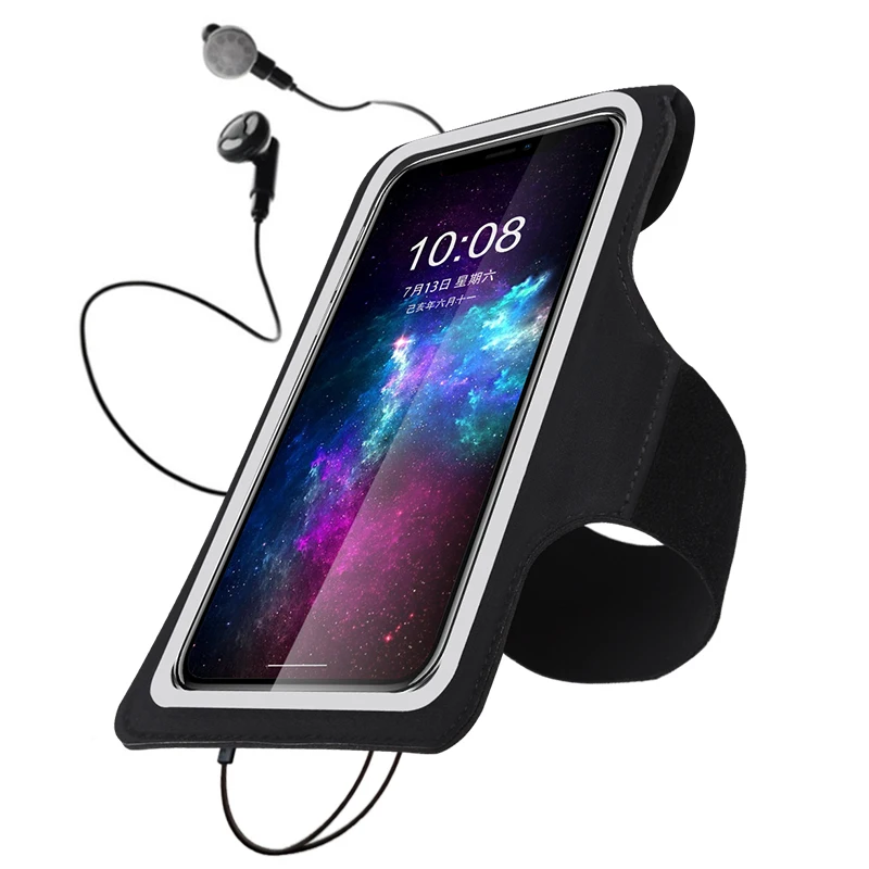 

HAISSKY универсальные спортивные повязки, сумка для бега, фитнес-зал, ремень на руку, ремешок, чехол, сенсорный экран, мобильный телефон, чехол для iPhone