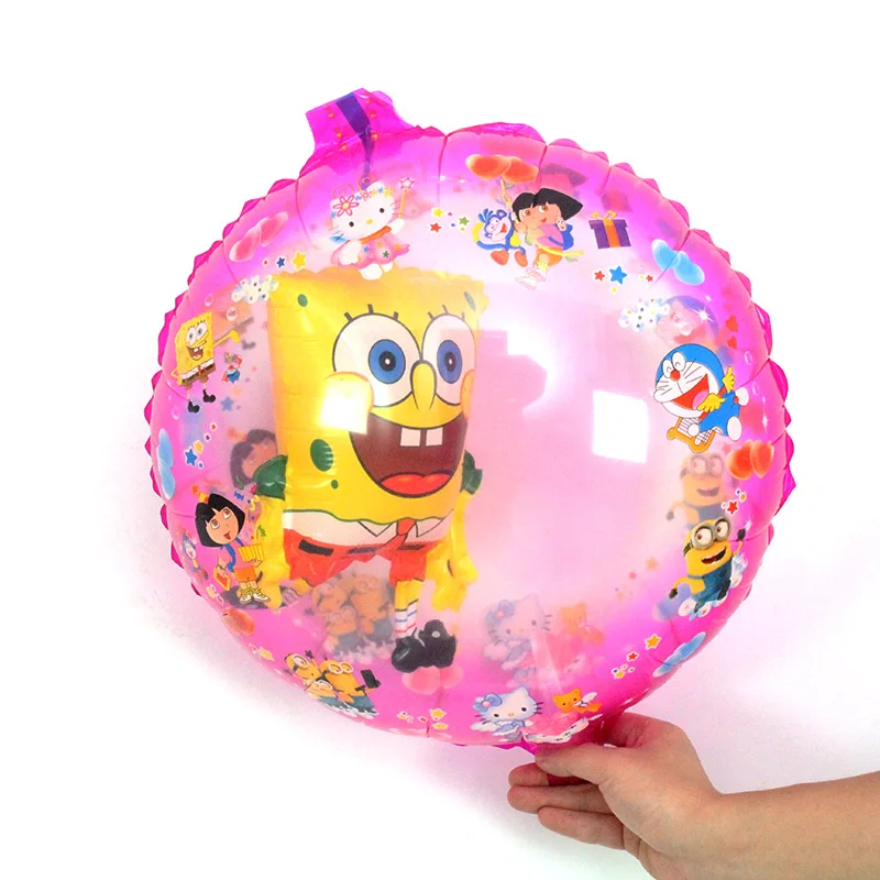 18 дюймов милый мультфильм spongebob мяч в шары Декорации С Днем Рождения Подарок для