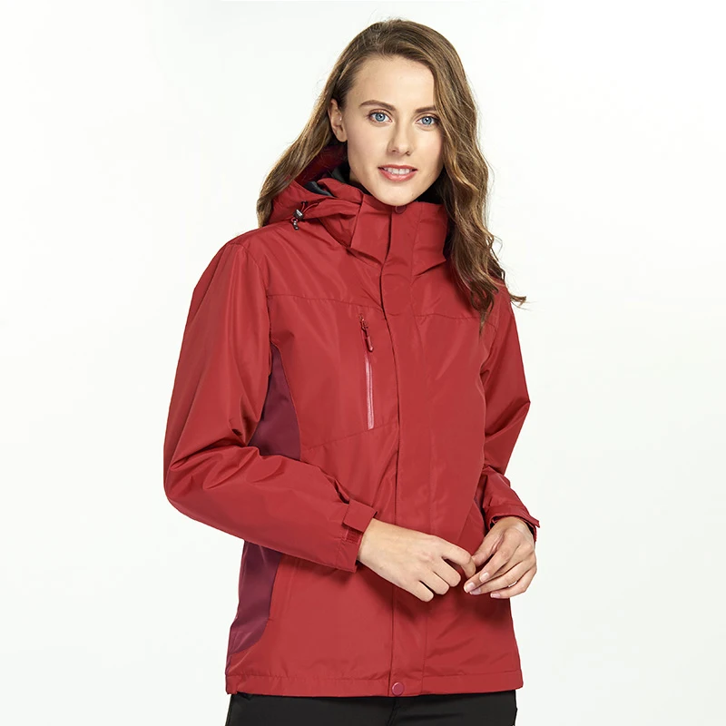 Winter Men's And Women's Casual Warm Jacket, Customized Logo, Personalized Design, Embroidery, Three-piece Detachable 5