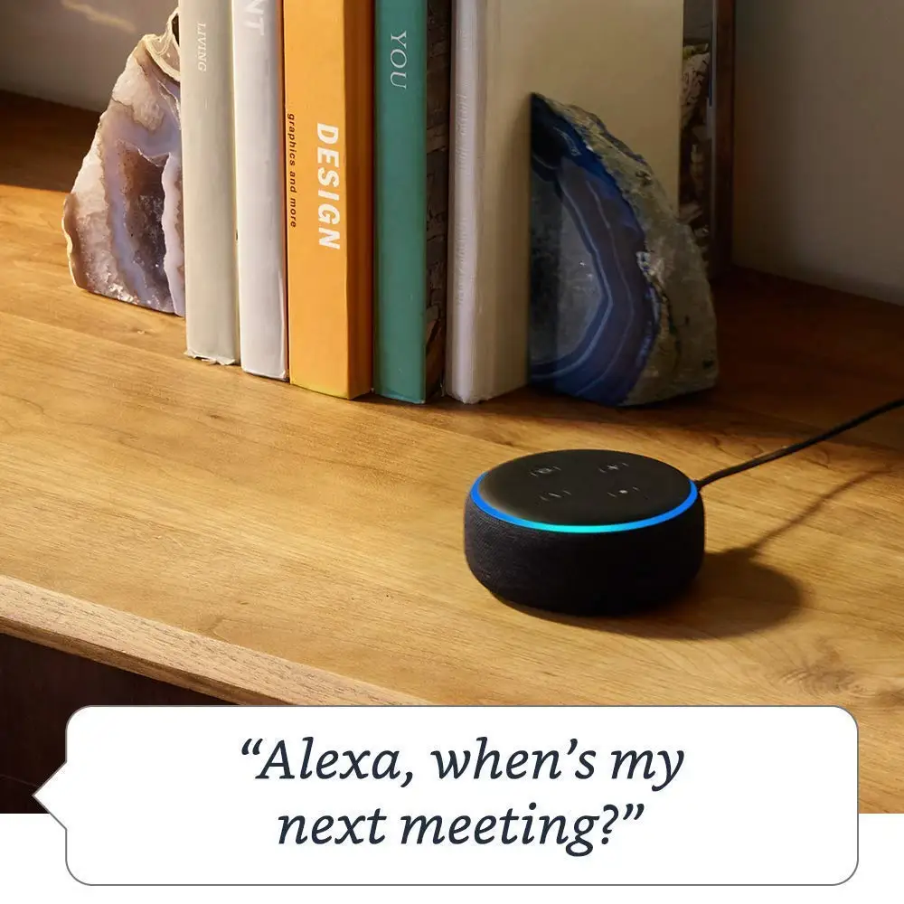 alto-falante inteligente alexa voz assistente