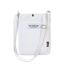 Простая Портативная сумка для мобильного телефона, многоцветная,, маленький мини-холщовый Кошелек для монет, художественная хипстерская сумка на плечо