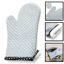 1 шт. силиконовые перчатки для приготовления пищи Кухонные термостойкие для плиты сковорода держатель для барбекю ручная безопасная печь рукавицы