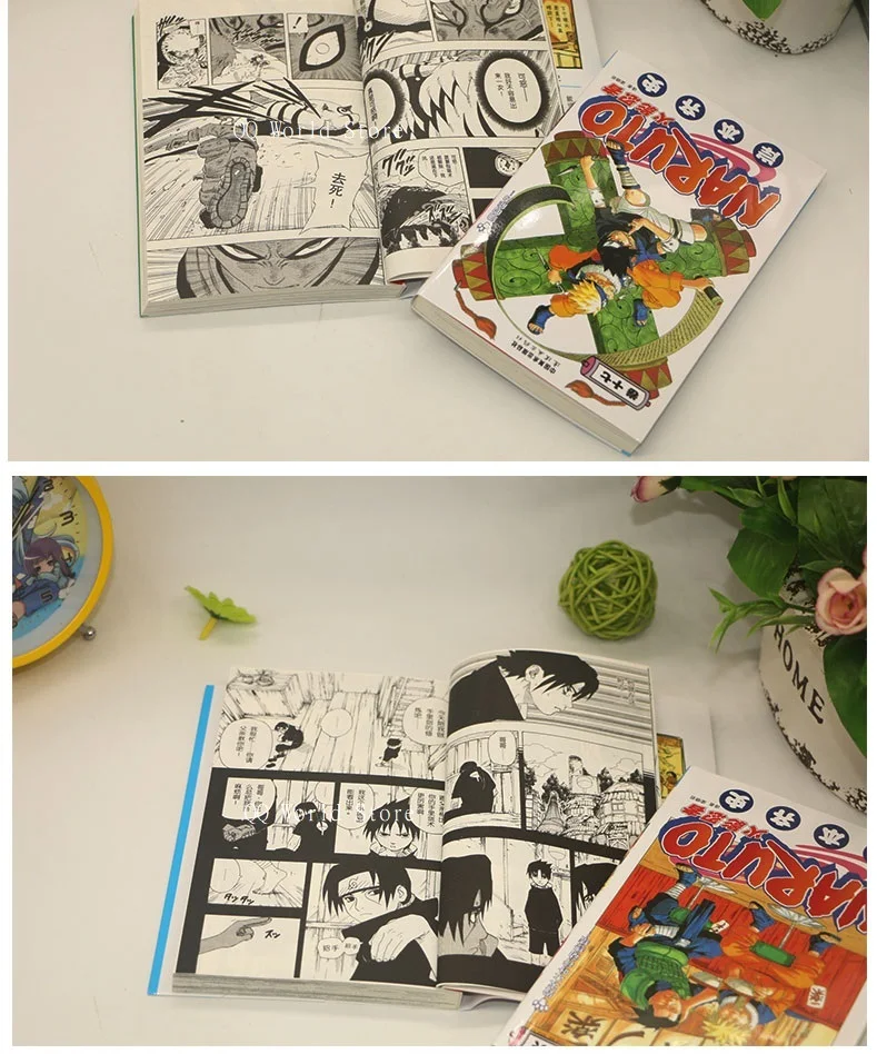 1 книги Vol. 1-27 выберите Наруто Фэнтези манга комикс Япония классический молодежный подростковый фантастический мультфильм комический язык китайский