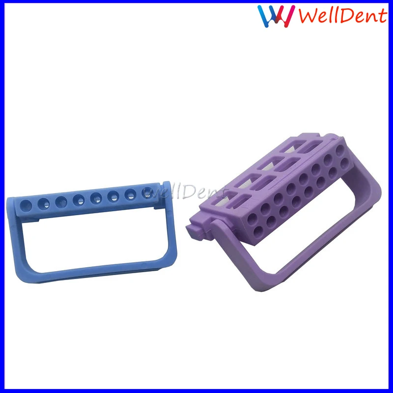 

1pc Dental Endo Files Block Holder Stand Autoclave Disinfection Box 16holes