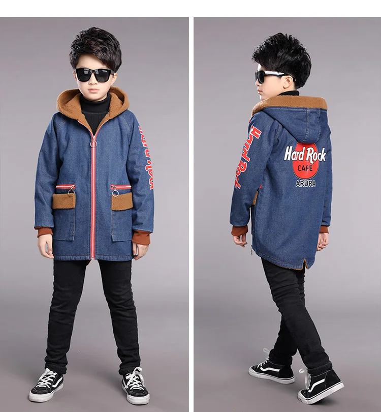 Детская осенне-зимняя одежда флисовые куртки для мальчиков теплая верхняя одежда с капюшоном ветровка для маленьких детей