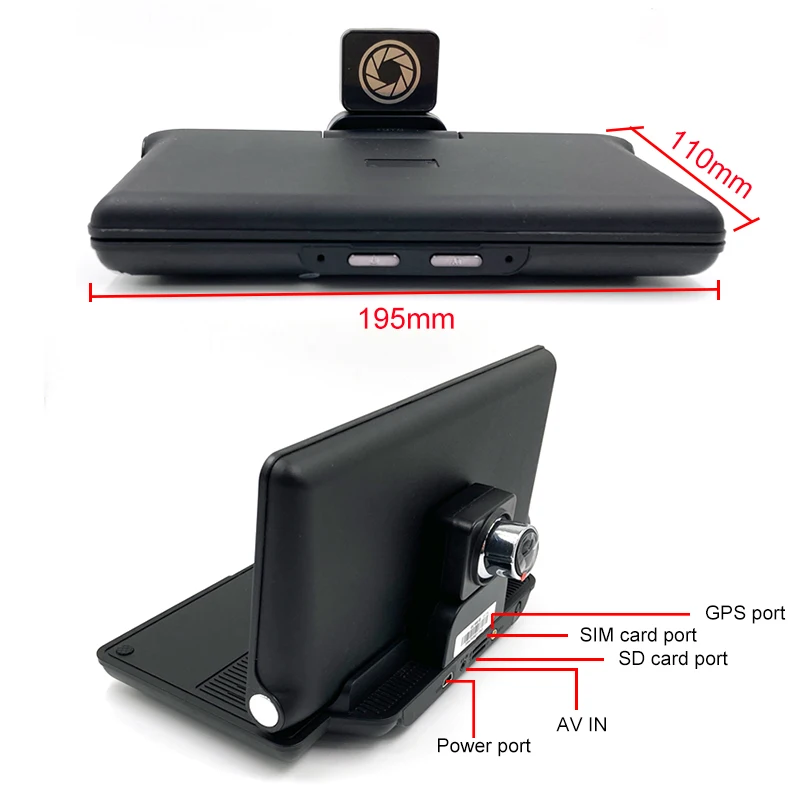 4G   ķ 7 ġ GPS ̼ ADAS Ĺ ī޶ 2G + 32G ȵ̵ 8.1   ڴ 1080P, ڵ ú DVR