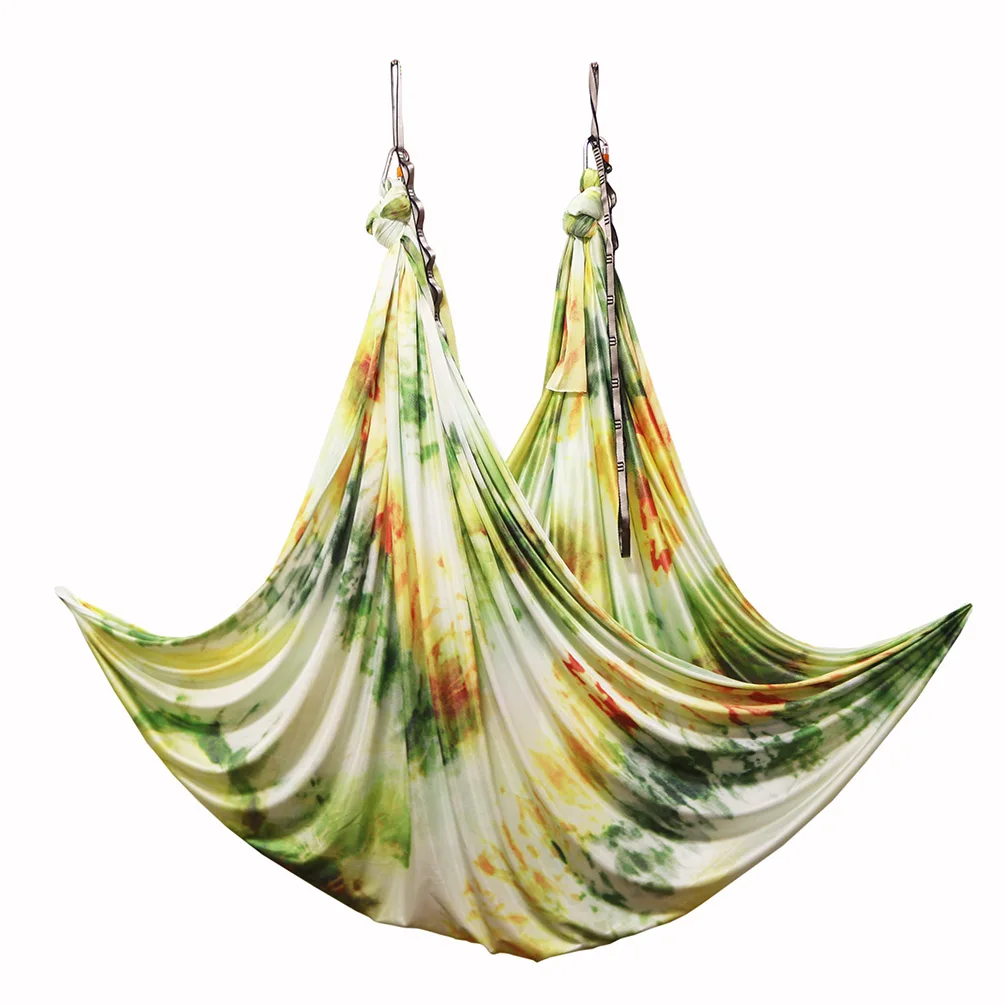 

New 5 yard Arrival Yoga Hammock Anti-gravity Aerial Swing Flying Yoga Bed Inversion Trapeze Home Yoga Gym Fitness Equipment