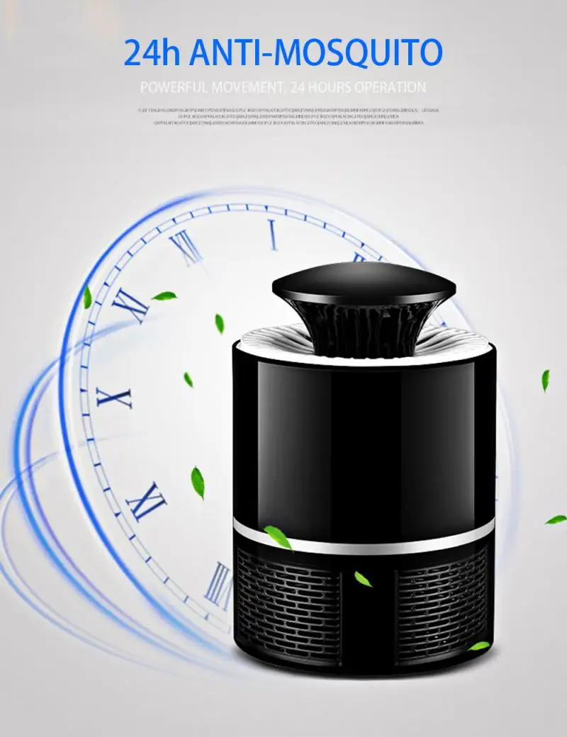 Bionic Mosquito Killing Lamp Low Mute USB Electric Photocatalyst