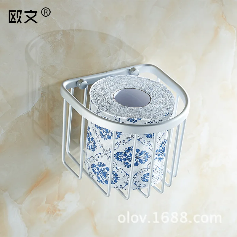 Оуэн алюминиевый держатель туалетной бумаги для здоровья картонная коробка zhi jin lou Вощеная Бумага Ролик туалет сантехника аксессуары