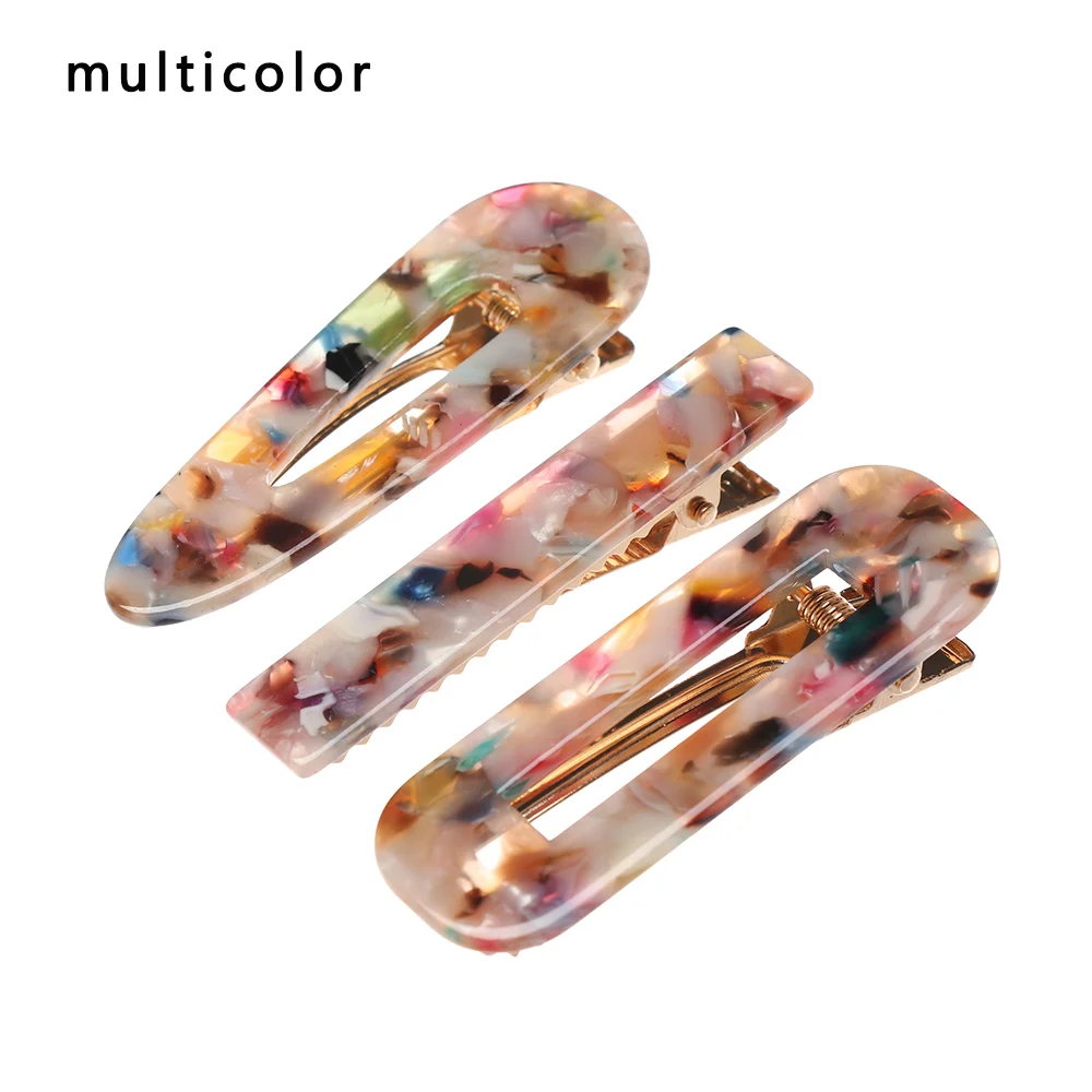 multicolor 2 шт., Япония, женские уксусная кислота, заколки для волос, Леопардовый принт, заколки для волос, заколки для волос, аксессуары для волос - Цвет: multicolor
