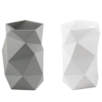 

Creative Design Irregular Prismatic Silicone Pen and Pencil Holder , Stationery Storage Box