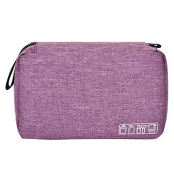 

Purple Mens Toiletry Bag Hanging Travel Shaving Kit Organizer Bag Perfect Travel Accessory