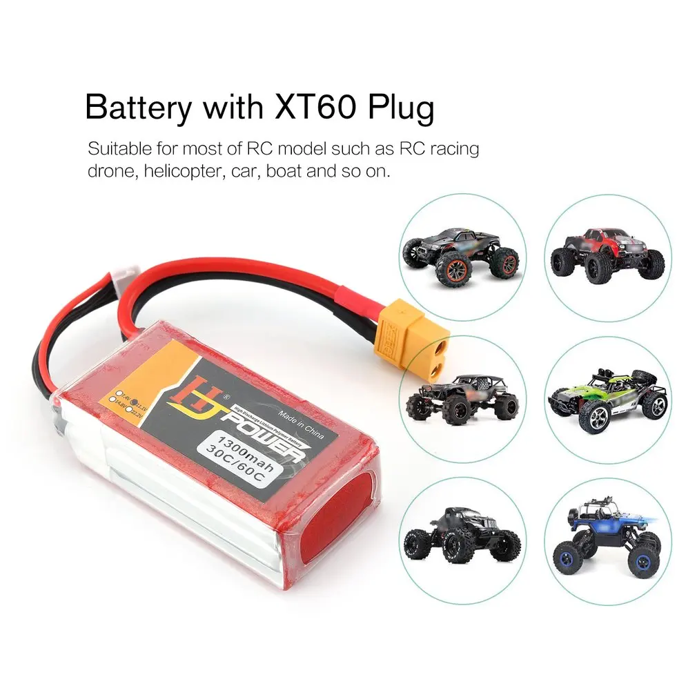 HJ 11,1 V 1000MAH 25C 3S Lipo аккумулятор JST разъем Перезаряжаемый для RC гоночный Дрон вертолет модель автомобиля лодки