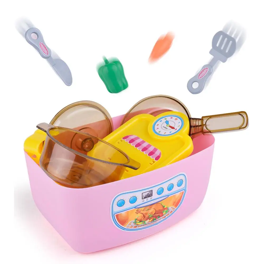 Early Development Child Kitchen Pretend Play Toys Role-playing Gifts for Kids