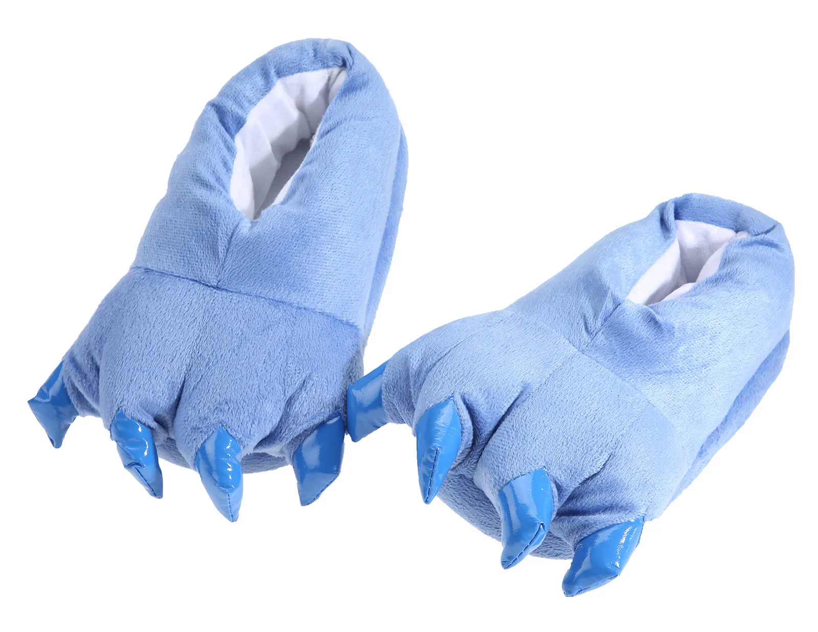 

Hallowee Winter Warm Soft indoor floor Slippers Women Men Children Shoes Paw Funny Animal Christmas Monster Dinosaur Claw Plush