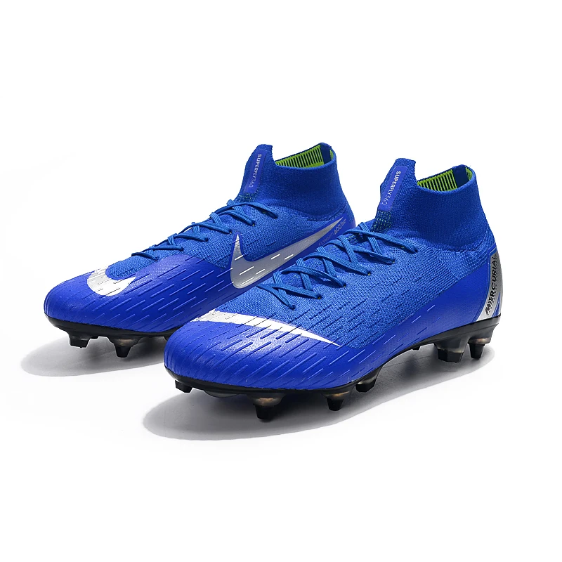 NIKE Mercurial Superfly VI Elite SG AC футбольные бутсы для мужчин Спорт на открытом воздухе