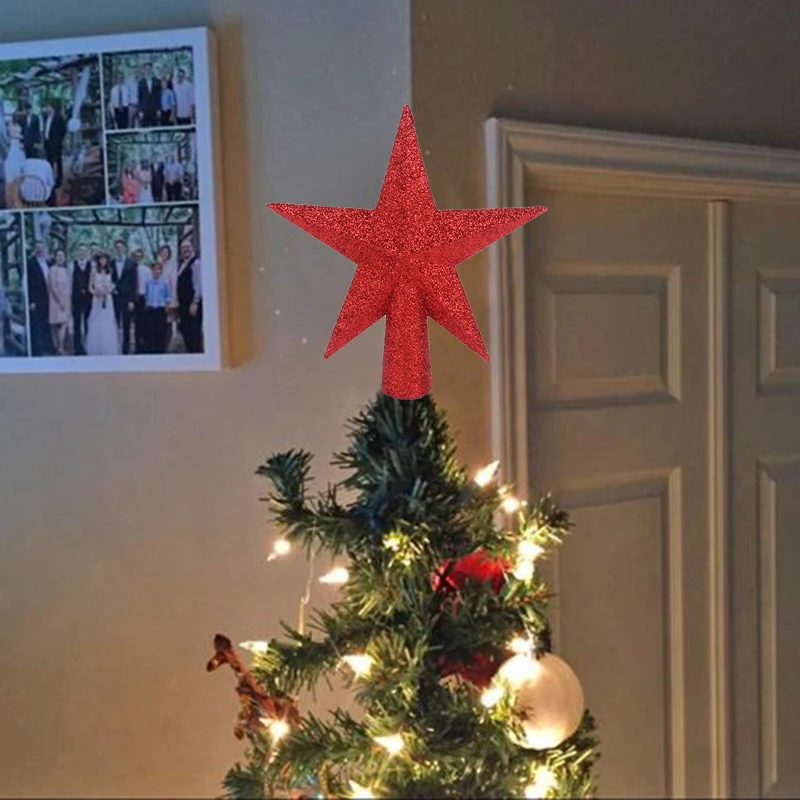 1 шт. Новогоднее украшение подвесная бумага звезда рождественские украшения декорации для фестиваля рождества для дома
