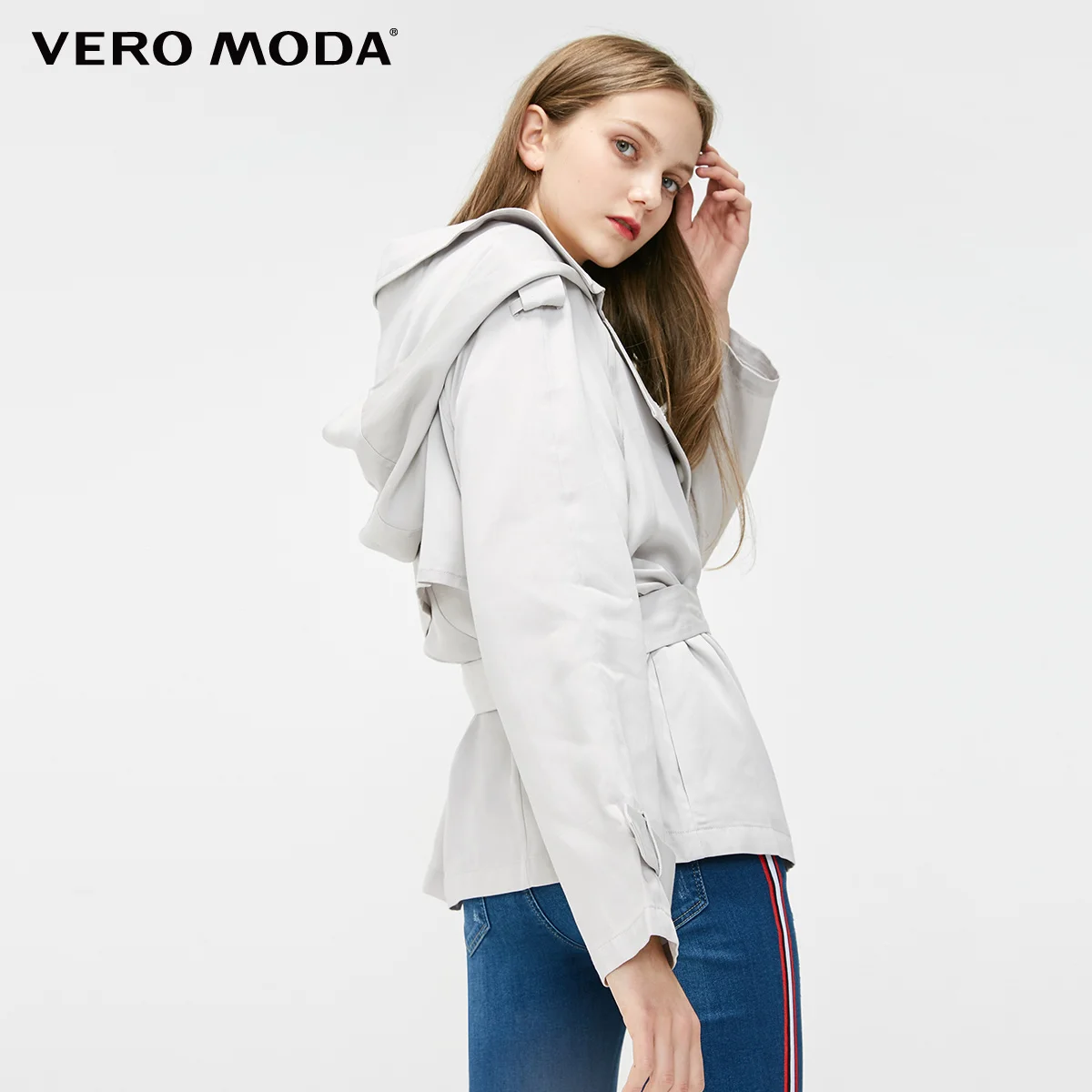 Vero Moda женский тонкий Тренч с капюшоном | 319117506