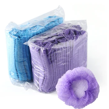 

100pcs Microblading Accesories Permanent Makeup Disposable Hair Net Caps Sterile Hat For Eyebrow Tattooing