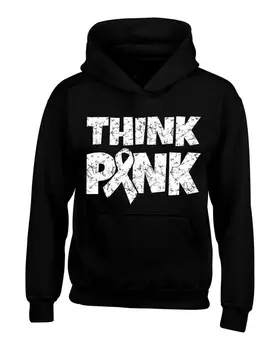 

Think Pink Hoodies Pink Ribbon Breast Cancer Awareness Sweatshirts