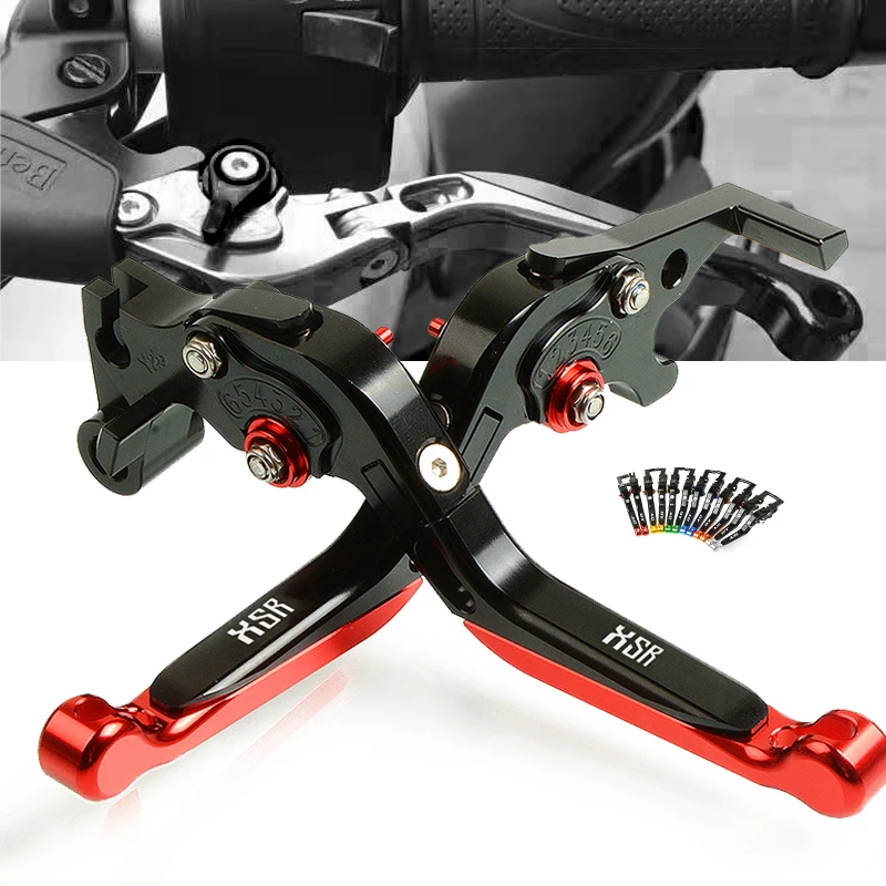 

Motorcycle Accessories CNC Brake Clutch Levers Adjustable Folding Extendable For yamaha XSR 700 900