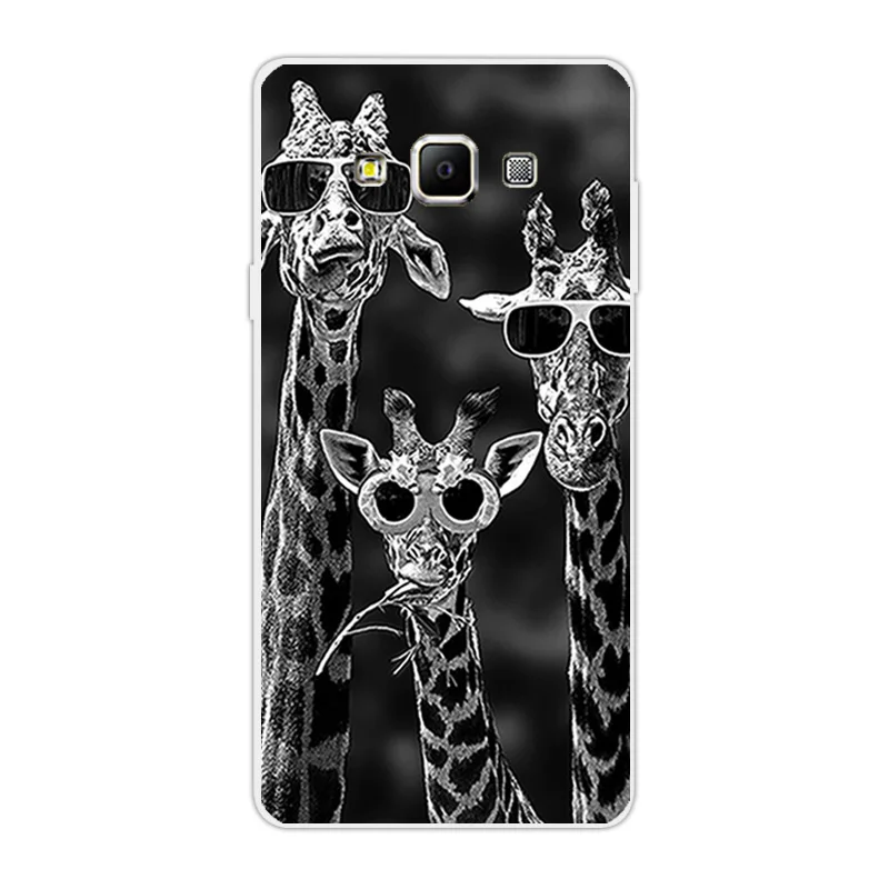20 Ультра тонкий чехол для Galaxy S6 Edge Plus SM-A700F SM-J700F SM-A320F модный прозрачный чехол для телефона для J7 A3 A7 - Цвет: 20
