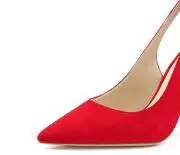 Red 8.5cm Женские сапоги на высоком каблуке с Демисезонный женские туфли на шпильке с острым носком с украшением Черное Красное пикантное платье женские туфли-лодочки в стиле знаменитостей из цельного полотна с бантом-бабочкой; дизайн - Цвет: Red 8.5cm