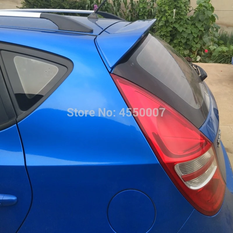 Для hyundai i30 2013 2010 спойлер высокого качества ABS Материал заднее крыло автомобиля Спойлер для hyundai i30 2007-2013