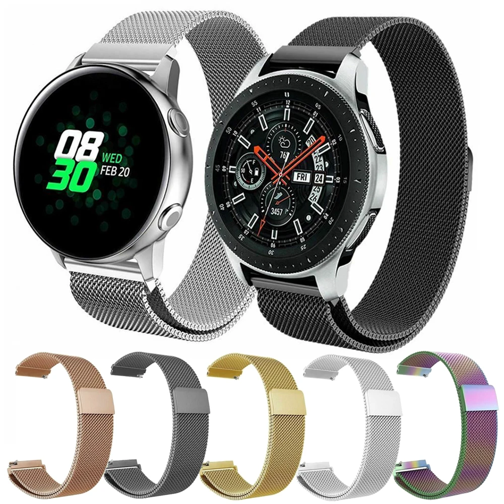 Essidi 22 мм магнитный ремешок для часов samsung gear S3 классический Frontier из нержавеющей